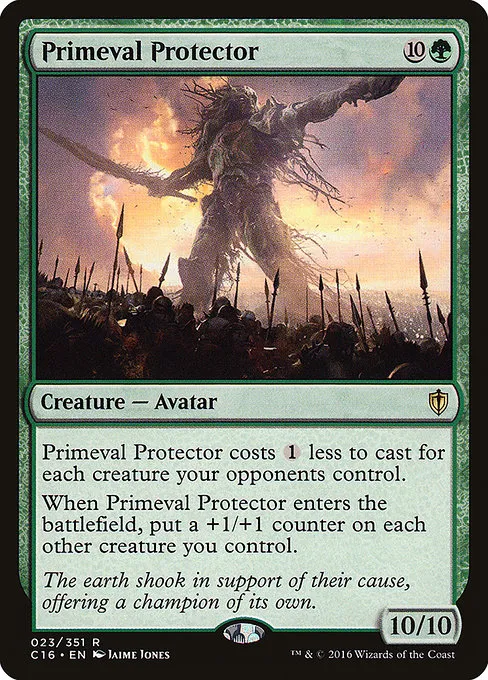 Primeval Protector · Commander 2016 23/351