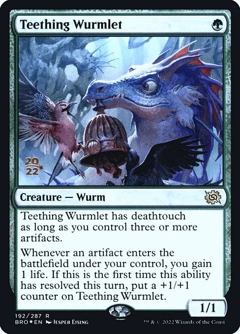 Teething Wurmlet · The Brothers' War Promos 192s/171