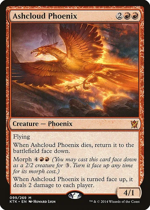 Ashcloud Phoenix · Khans of Tarkir 99/293