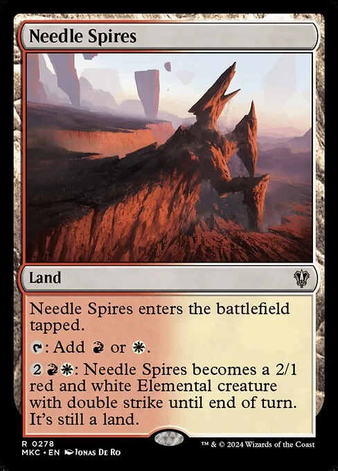 Needle Spires · Murders at Karlov Manor Commander 278/358