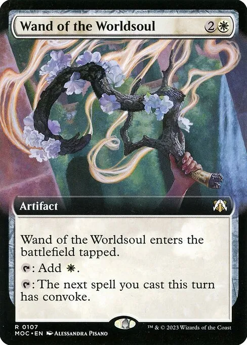 Wand of the Worldsoul · March of the Machine Commander 107/450