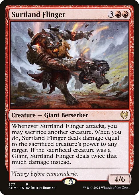 Surtland Flinger · Kaldheim 377/425