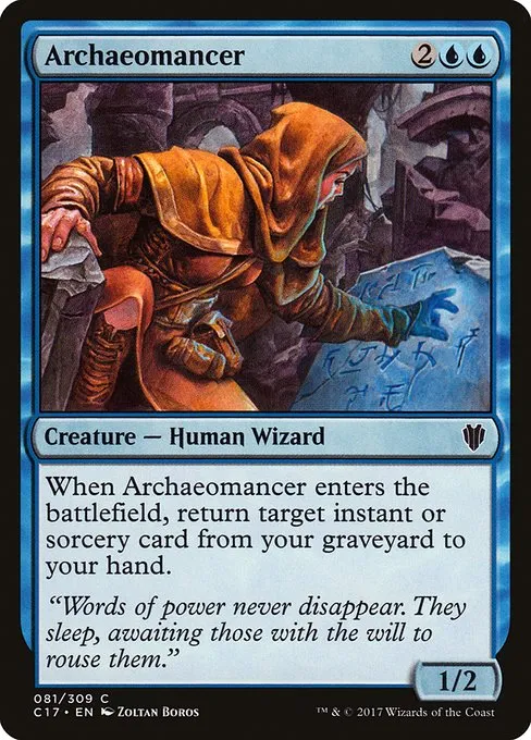 Archaeomancer · Commander 2017 81/309