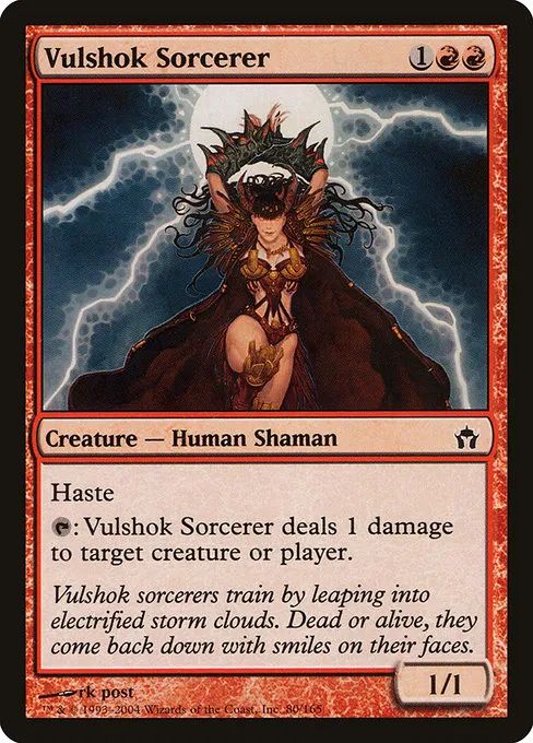 Vulshok Sorcerer · Fifth Dawn 80/165