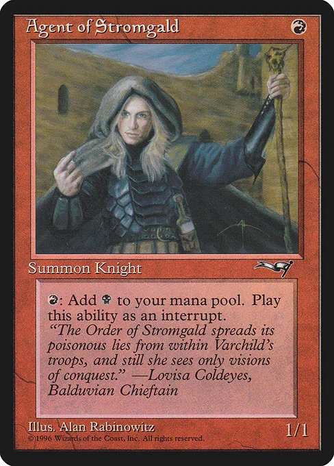 Agent of Stromgald · Alliances 64a/199
