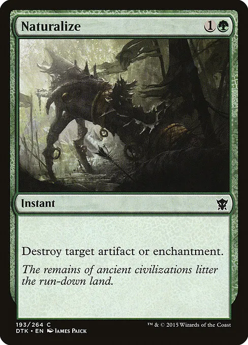 Naturalize · Dragons of Tarkir 193/264