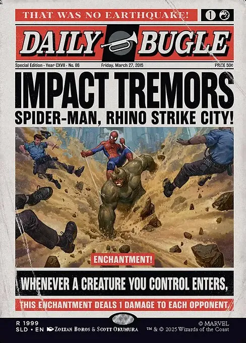 Impact Tremors · Secret Lair Drop 1999/2547