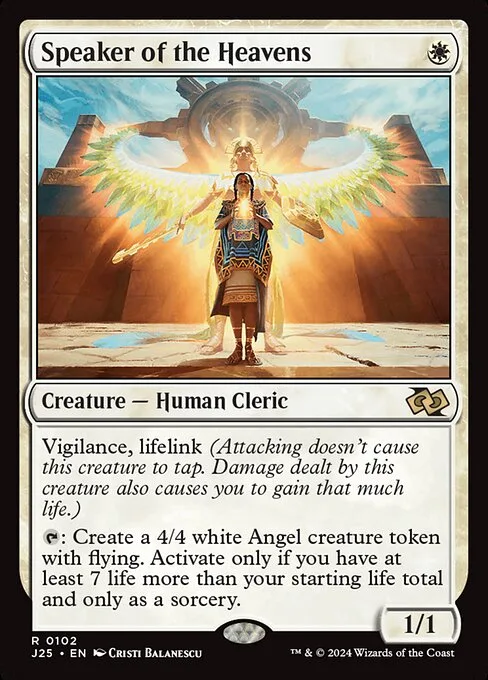 Speaker of the Heavens · Foundations Jumpstart 102/779