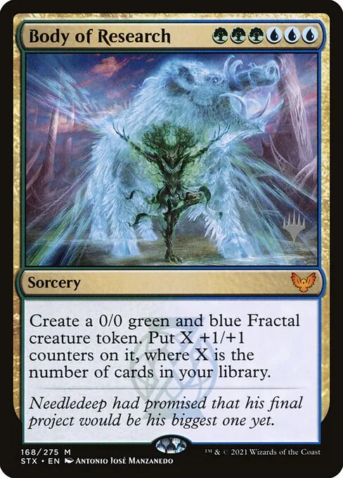 Body of Research · Strixhaven: School of Mages Promos 168p/164
