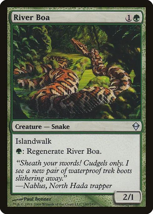River Boa · Zendikar 180/269