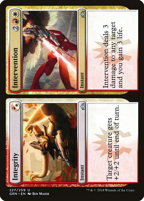 Integrity // Intervention · Guilds of Ravnica 227/273