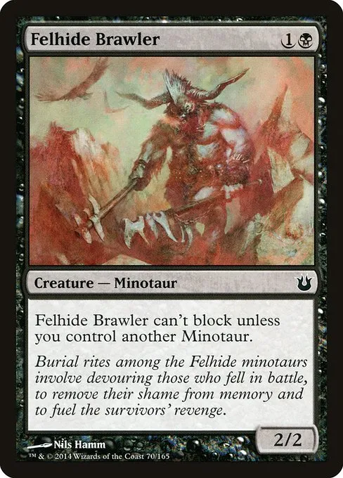 Felhide Brawler · Born of the Gods 70/165