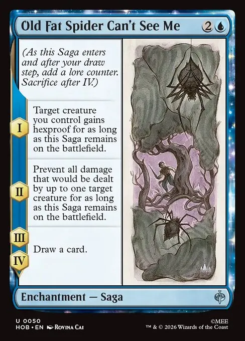Old Fat Spider Can't See Me · The Hobbit 50/39