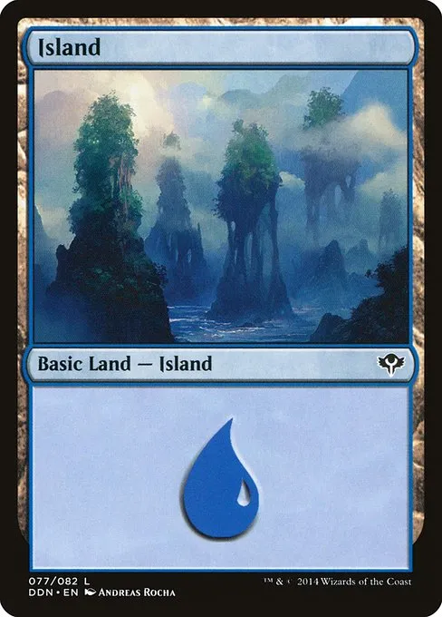 Island · Duel Decks: Speed vs. Cunning 77/82