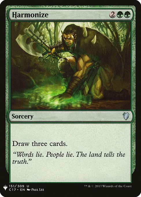 Harmonize · The List C17-151/5050