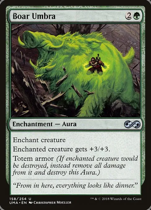 Boar Umbra · Ultimate Masters 158/254