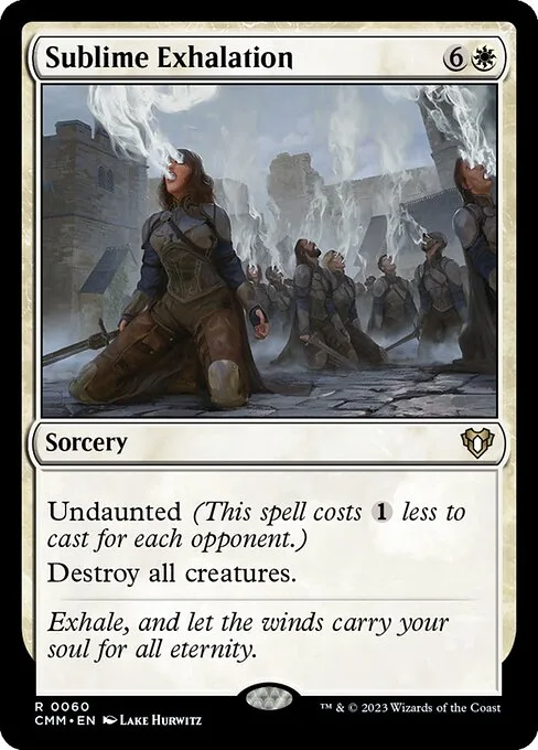 Sublime Exhalation · Commander Masters 60/1067