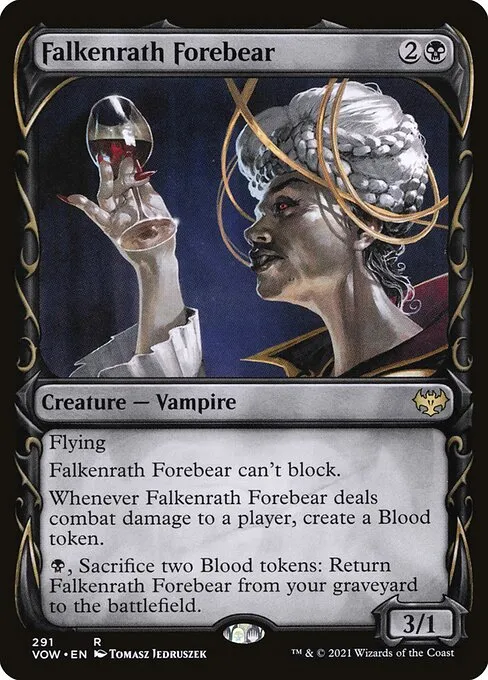 Falkenrath Forebear · Innistrad: Crimson Vow 291/423