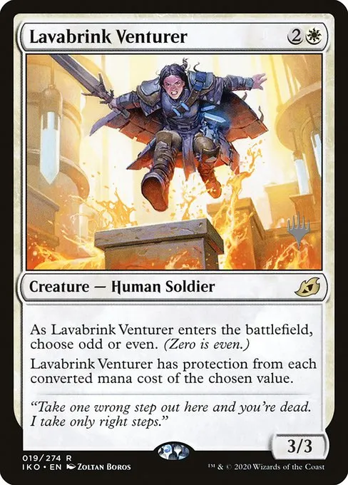 Lavabrink Venturer · Ikoria: Lair of Behemoths Promos 19p/137