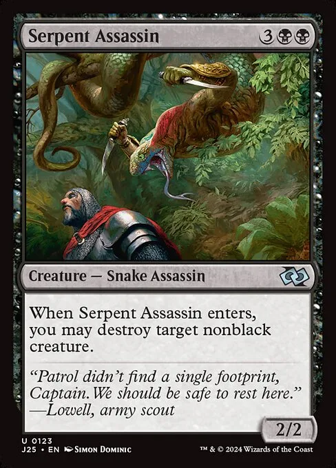Serpent Assassin · Foundations Jumpstart 123/779
