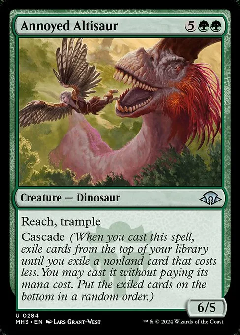 Annoyed Altisaur · Modern Horizons 3 284/528