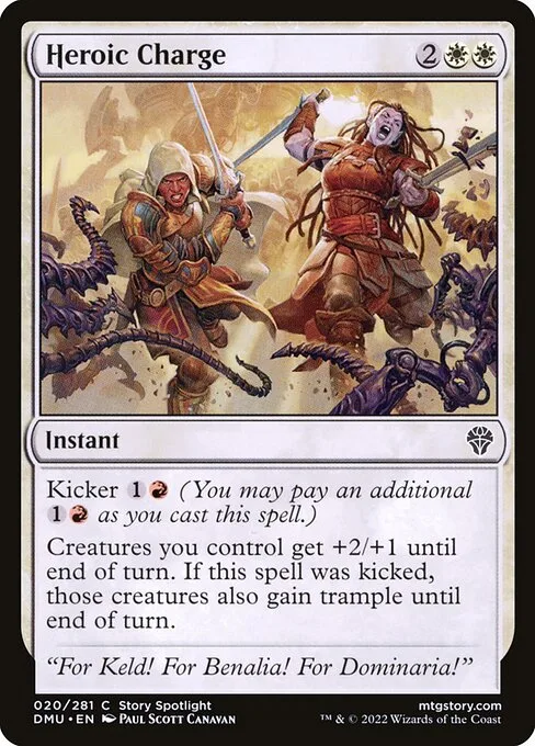 Heroic Charge · Dominaria United 20/453