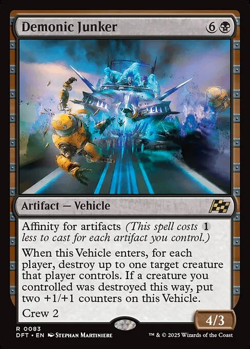 Demonic Junker · Aetherdrift 83/553
