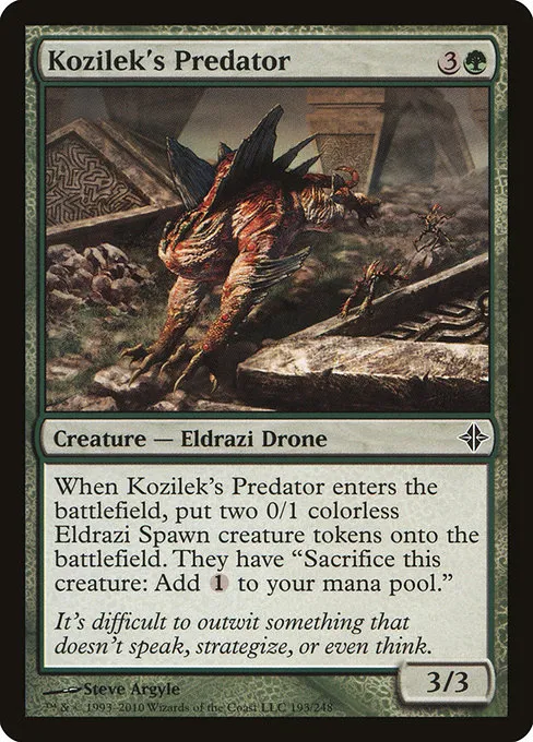 Kozilek's Predator · Rise of the Eldrazi 193/248