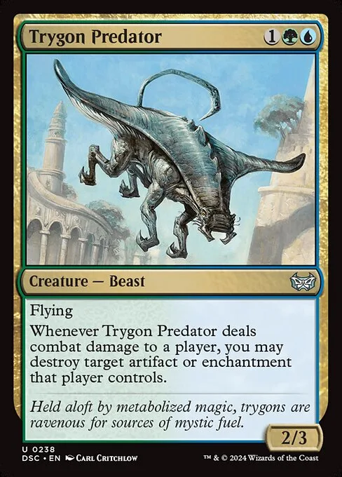 Trygon Predator · Duskmourn: House of Horror Commander 238/373