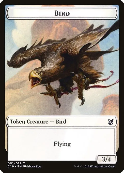 Bird · Commander 2019 Tokens 1/29
