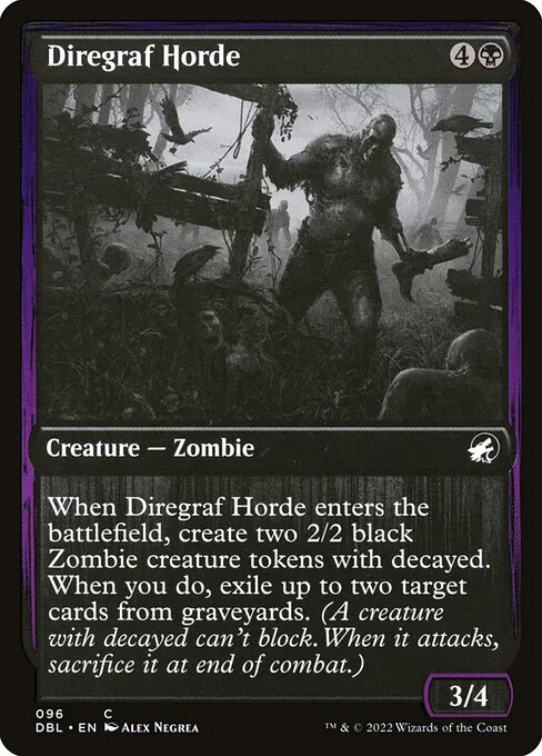 Diregraf Horde · Innistrad: Double Feature 96/535