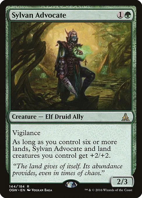 Sylvan Advocate · Oath of the Gatewatch 144/187