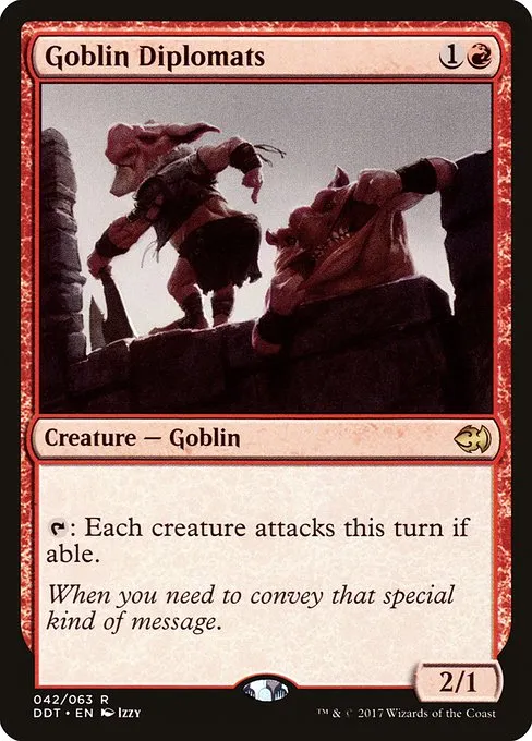 Goblin Diplomats · Duel Decks: Merfolk vs. Goblins 42/63