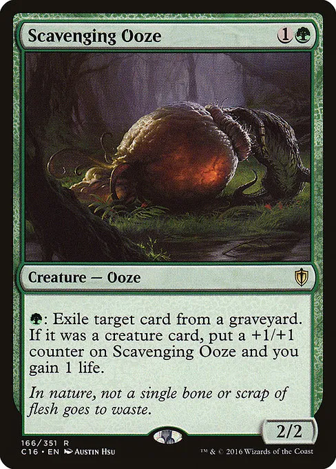Scavenging Ooze · Commander 2016 166/351