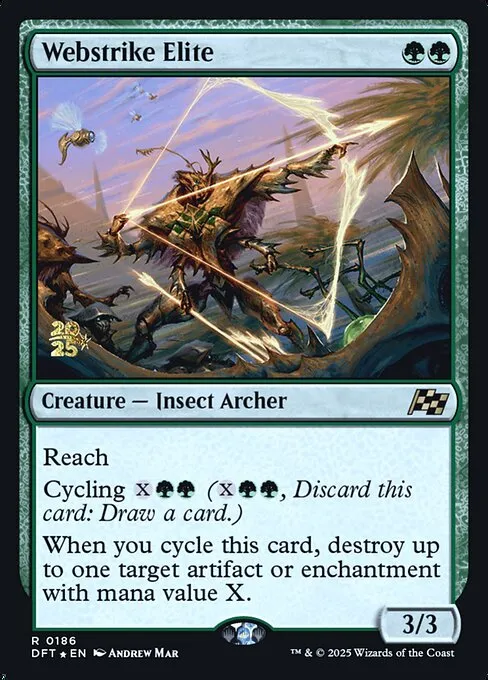 Webstrike Elite · Aetherdrift Promos 186s/160
