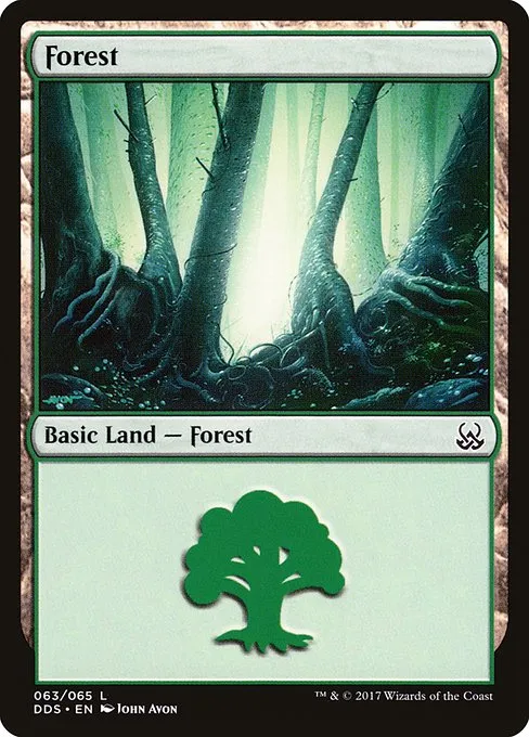 Forest · Duel Decks: Mind vs. Might 63/65