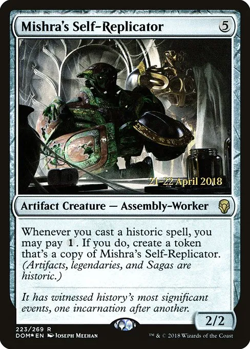 Mishra's Self-Replicator · Dominaria Promos 223s/118