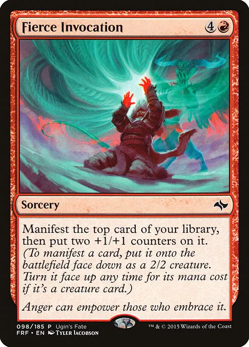 Fierce Invocation · Ugin's Fate 98/26