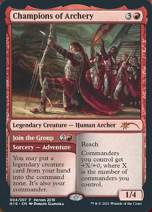 Champions of Archery // Join the Group · 2019 Heroes of the Realm 4/7