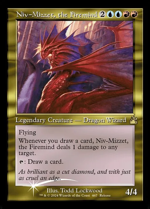 Niv-Mizzet, the Firemind · Ravnica Remastered 467/531