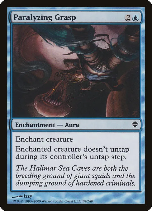 Paralyzing Grasp · Zendikar 58/269
