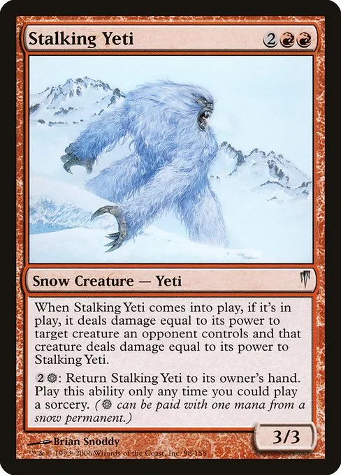 Stalking Yeti · Coldsnap 98/155