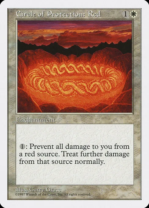 Circle of Protection: Red · Fifth Edition 20/460