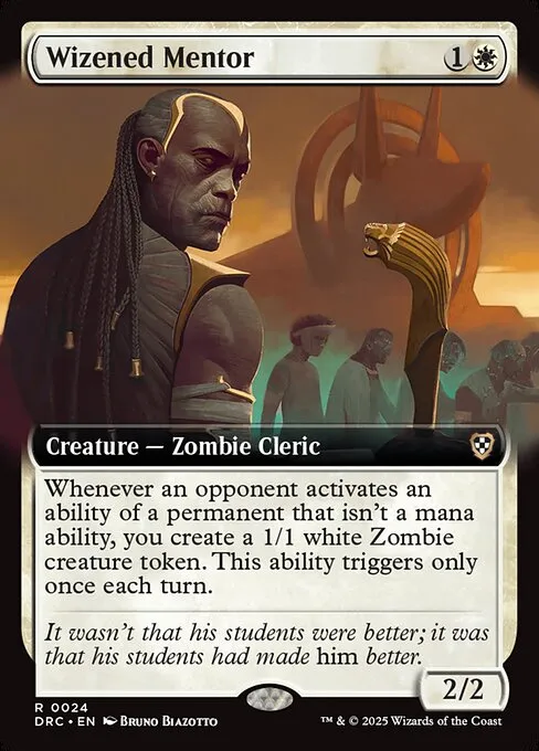 Wizened Mentor · Aetherdrift Commander 24/184