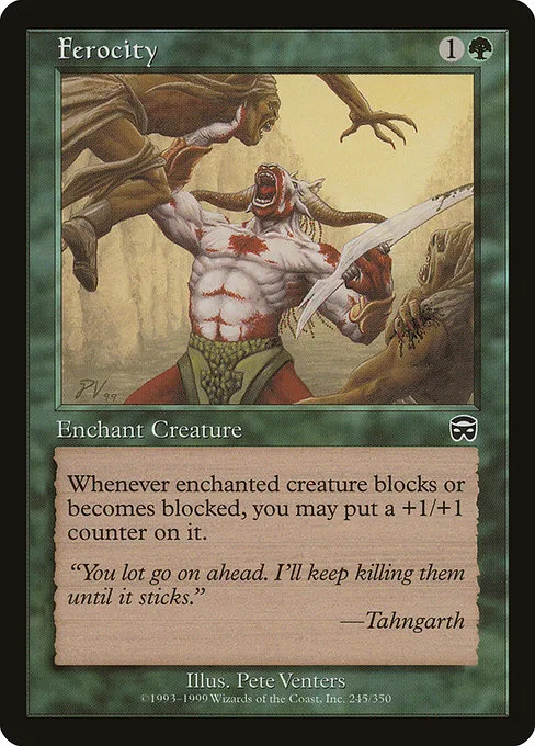 Ferocity · Mercadian Masques 245/350