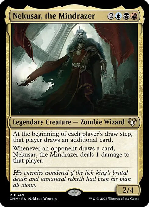 Nekusar, the Mindrazer · Commander Masters 349/1067