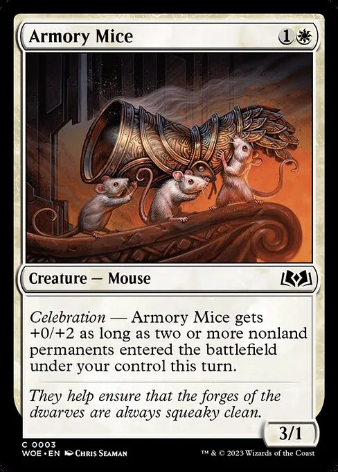 Armory Mice · Wilds of Eldraine 3/381