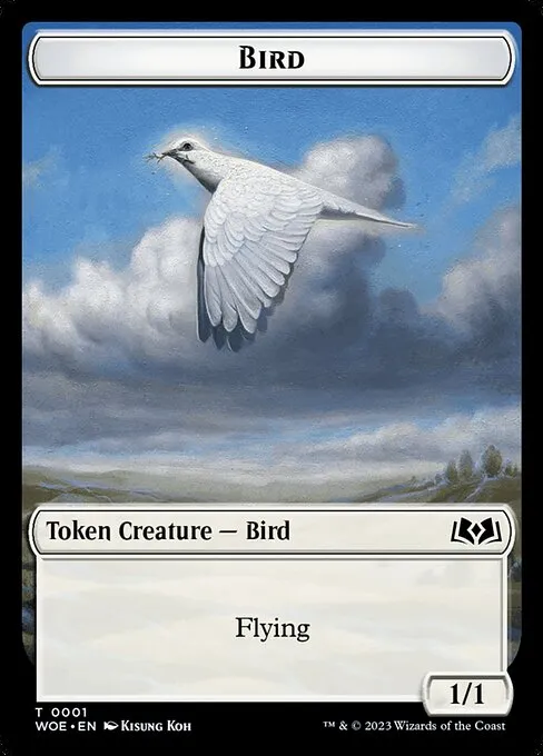 Bird · Wilds of Eldraine Tokens 1/18