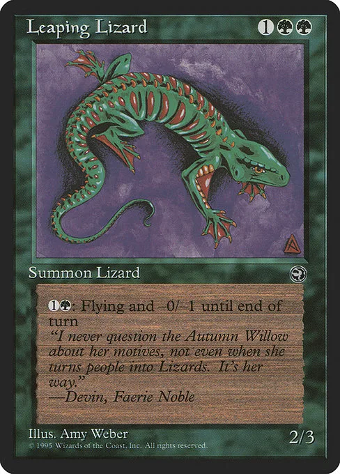 Leaping Lizard · Homelands 90/140