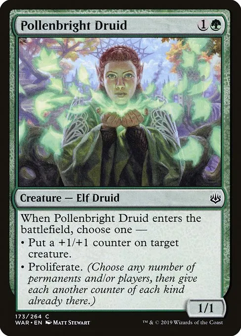 Pollenbright Druid · War of the Spark 173/312